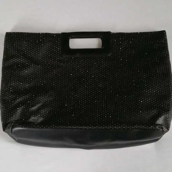 Victoria's Secret Sparkly Perforated Oversized Clutch - Picture 3 of 9
